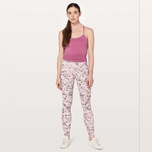 Lululemon Wunder Under Hi-Rise Tights Cherry Blossom Size 8